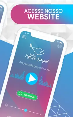 Rádio Espaço Gospel android App screenshot 0