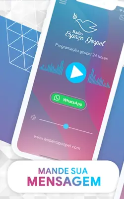 Rádio Espaço Gospel android App screenshot 1
